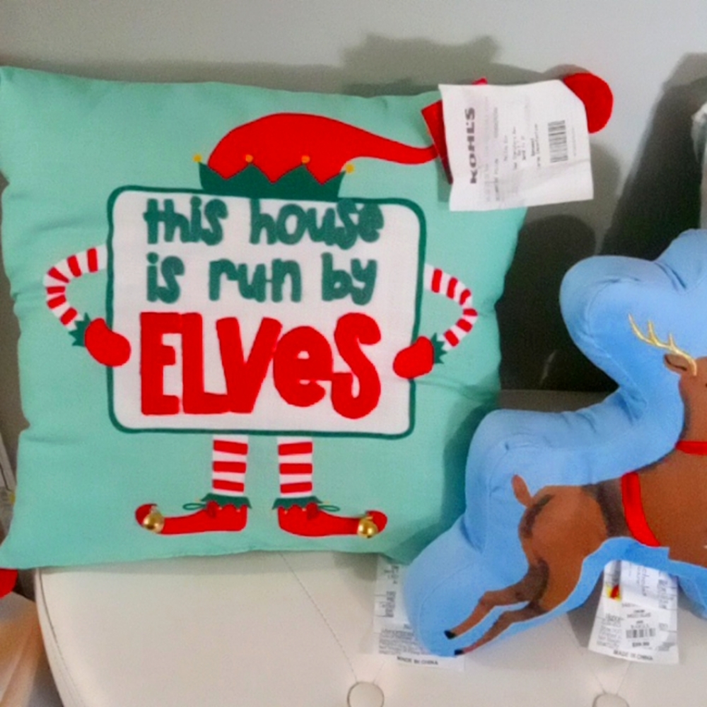 Decorated pillows